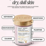 Truly - Crema reafirmante para después del afeitado de sabor suave