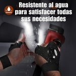 GUANTES CON LINTERNA LED