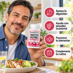 Enzimas digestivas - Enzimas para la hinchazón y la digestión