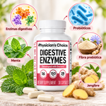 Enzimas digestivas - Enzimas para la hinchazón y la digestión