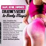 Creatina Monohidratada para Mujer | Apoya tu fuerza y energía cada día