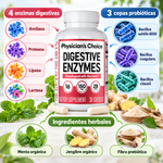Enzimas digestivas - Enzimas para la hinchazón y la digestión