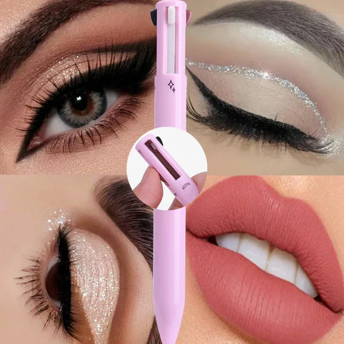 4LINER™ - LÁPIZ DE MAQUILLAJE 4 EN 1 / OFERTA 2 x L 900 + ENVÍO GRATIS📦